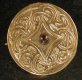 (image for) Viking garnet disk brooch