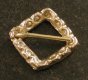 Small square ring brooch Small square ring brooch