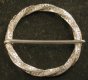 Silver cable twist ring brooch Silver cable twist ring brooch