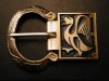 Norman Zoomorphic Buckle and Strapend Norman Zoomorphic Buckle and Strapend